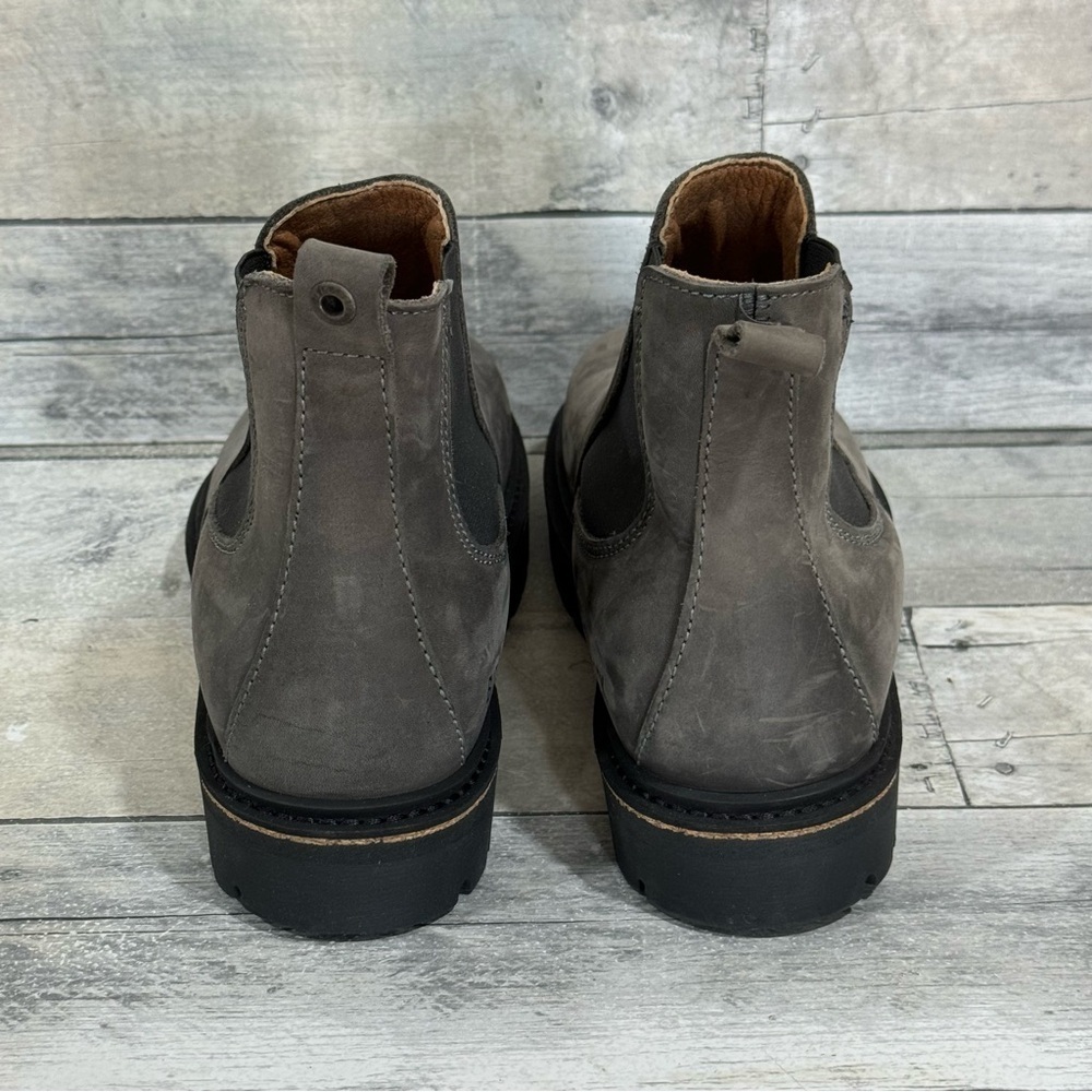 BIRKENSTOCK Stalon Nubuck Leather Chelsea Boot - Graphite - Sz - 6-6.5 / 37.EU - Picture 4 of 9